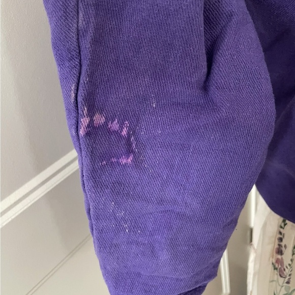 Vintage Floral Sweatshirt S Art Teacher Grandma Core 90s Purple - Picture 5 of 6